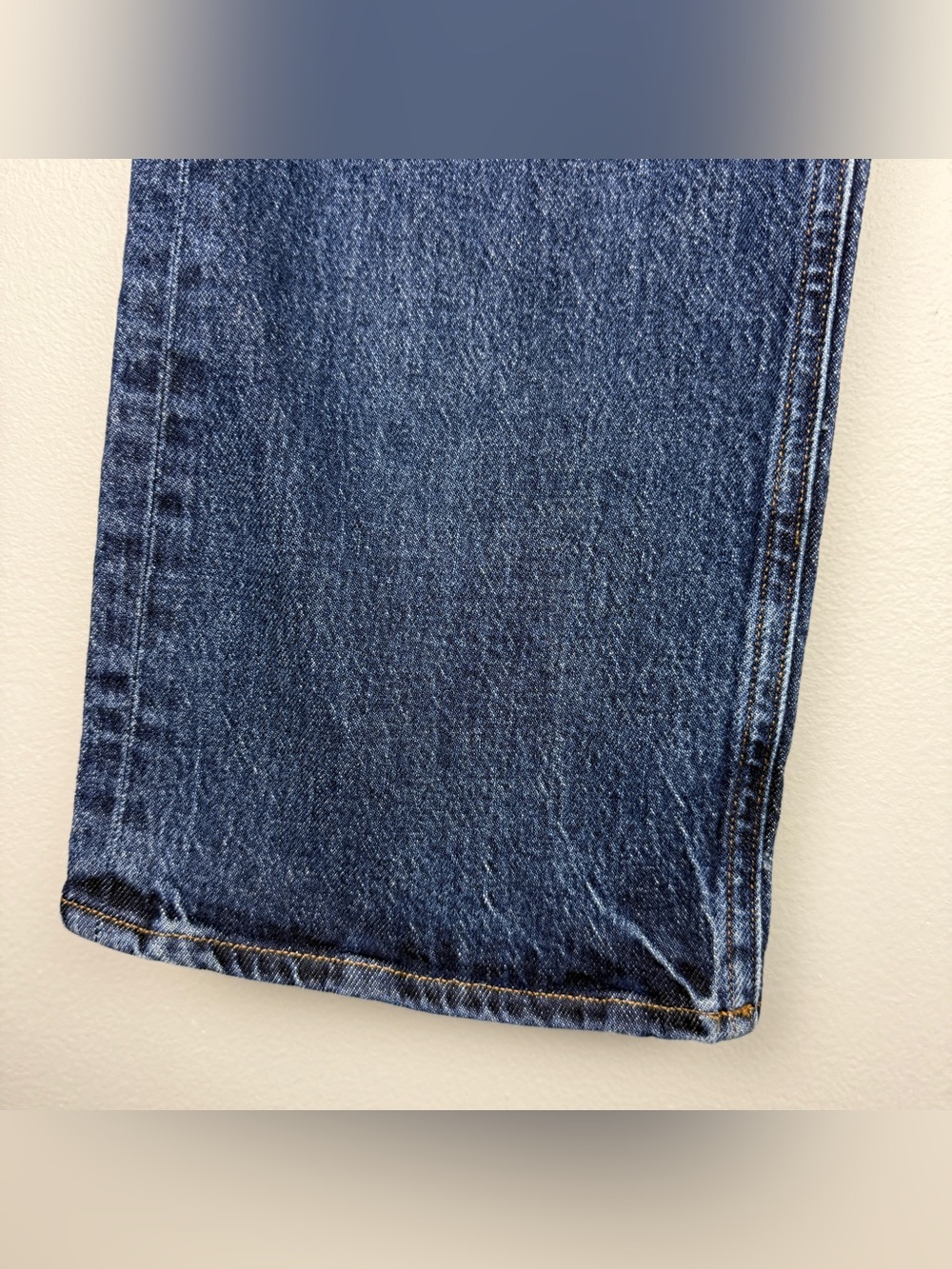 Anthropologie AGOLDE REN Echo Wide Leg Crop Jeans - Picture 6 of 8